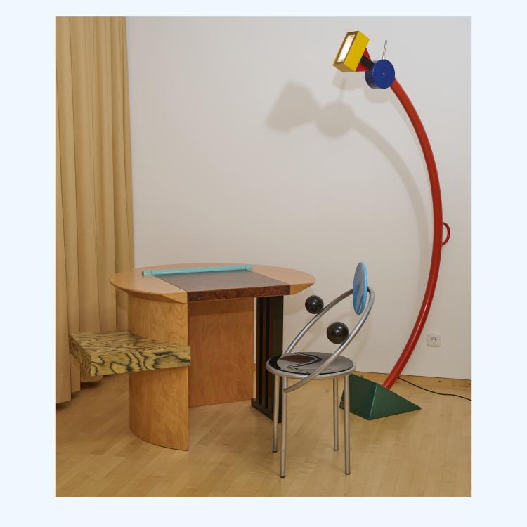 Hauptbild zu Objekt, 'First' Chair, 1983 (design), Michele De Lucchi, Memphis Milano, 177A 252