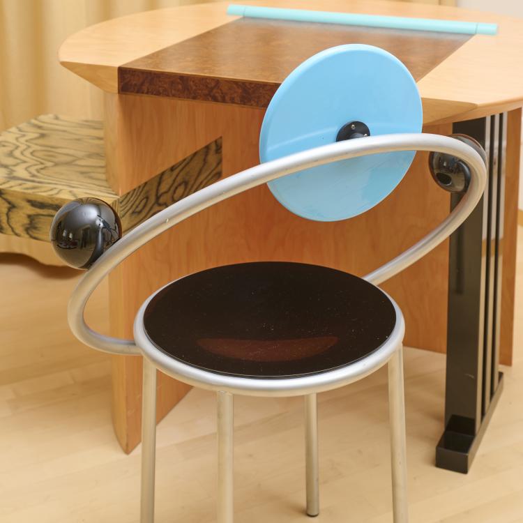 Bild 1 zu Objekt, 'First' Chair, 1983 (design), Michele De Lucchi, Memphis Milano, 177A 252