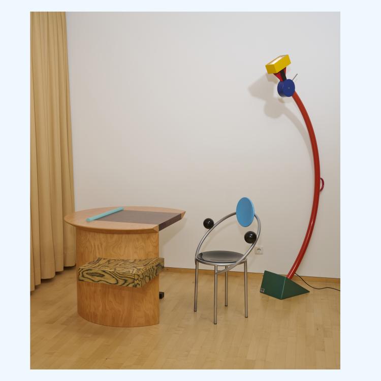 Hauptbild zu Objekt, Floor lamp 'Treetops', 1981 (design), Ettore Sottsass, Memphis Milano, 177A 251