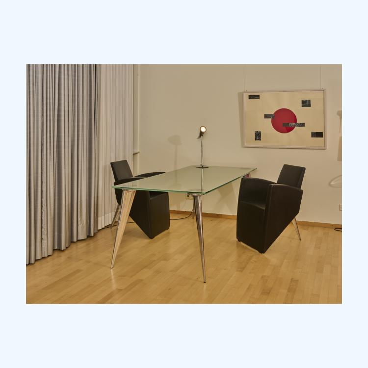 Hauptbild zu Objekt, Table 'Serie Lang - M', 1987, Philippe Starck, Driade Aleph, Corsico, 177A 266