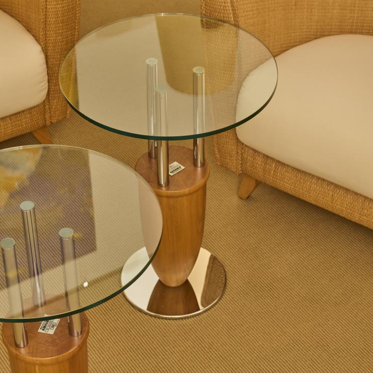 Bild 1 zu Objekt, Zwei Sofatische 'Antonio', 1987 (Entwurf), Marco Zanuso Jr., Memphis Milano, 177A 274