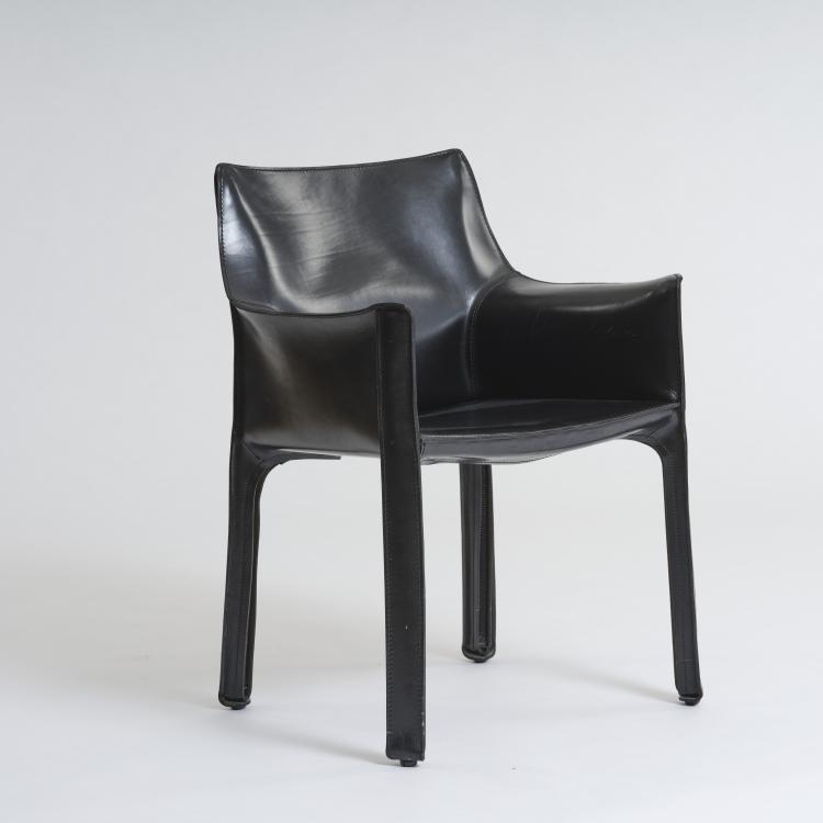 Bild 2 zu Objekt, Four armchairs 'cab - chair' - '413', 1977 (design), Mario Bellini, Cassina, Mailand / Milan, 177A 236