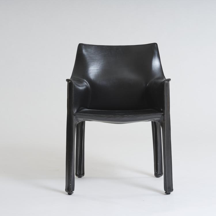 Bild 3 zu Objekt, Four armchairs 'cab - chair' - '413', 1977 (design), Mario Bellini, Cassina, Mailand / Milan, 177A 236