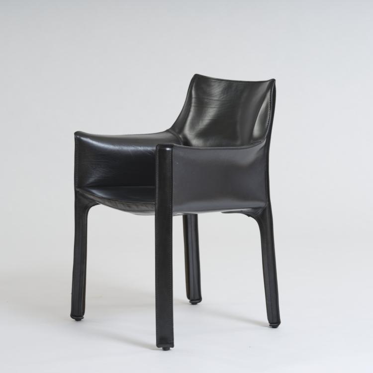 Bild 4 zu Objekt, Four armchairs 'cab - chair' - '413', 1977 (design), Mario Bellini, Cassina, Mailand / Milan, 177A 236