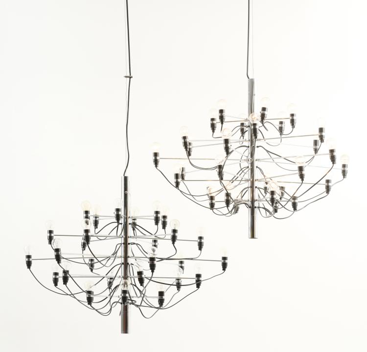 Bild 1 zu Objekt, Zwei Deckenleuchten '2097/30', 1958 (Entwurf), Gino Sarfatti, Arteluce, Mailand / Milan, 177A 227