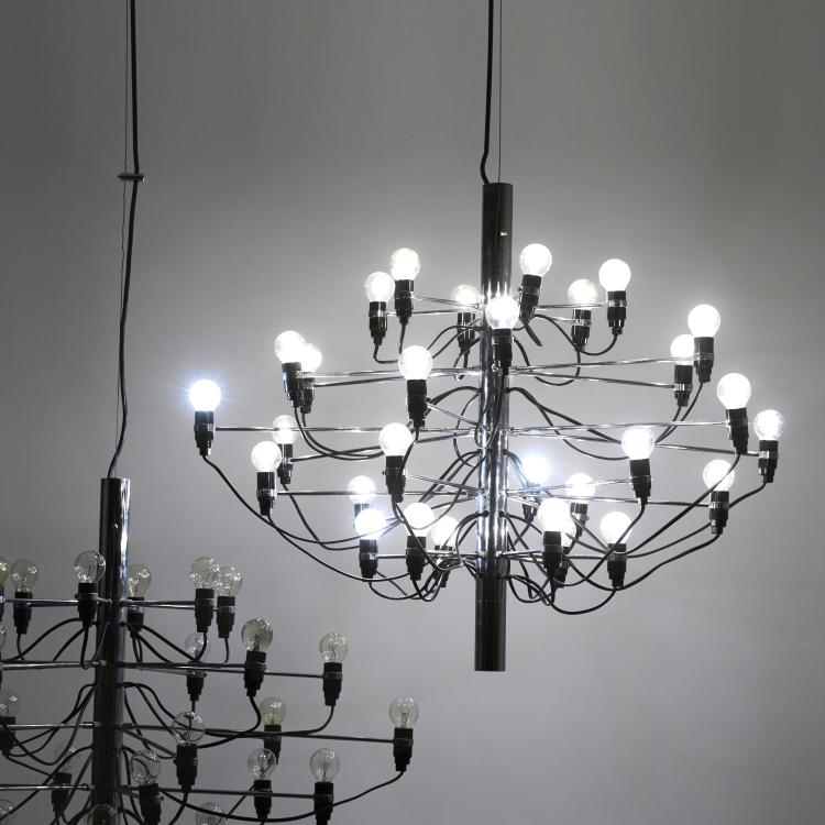 Bild 2 zu Objekt, Zwei Deckenleuchten '2097/30', 1958 (Entwurf), Gino Sarfatti, Arteluce, Mailand / Milan, 177A 227