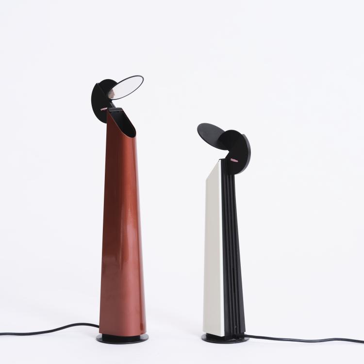 Bild 1 zu Objekt, Zwei Tischleuchten 'Gibigiana', 1980 (Entwurf), Achille Castiglioni, Flos, Brescia, 177A 229