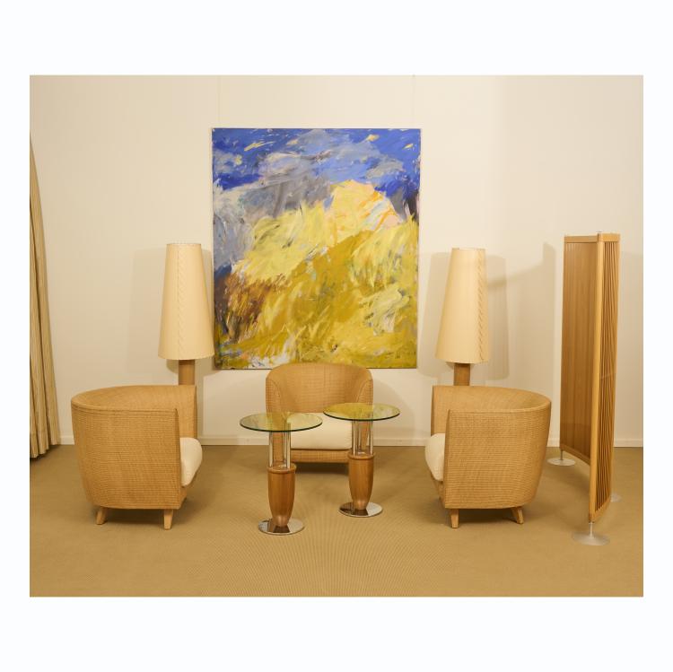 Hauptbild zu Objekt, Drei Clubsessel 'Cosy Ton', um 1996 (Entwurf), Pierantonio Bonacina,Giuseppe Vigan&ograve;, Pierantonio Bonacina, Como, 177A 273