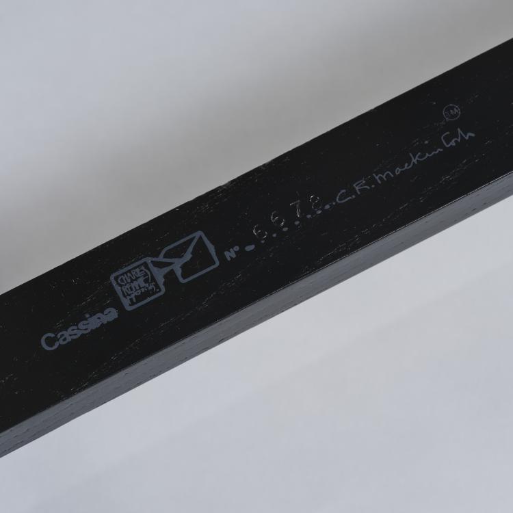 Bild 5 zu Objekt, Zwei St&uuml;hle 'Candida Cottage Chair - DS 3', 1918 (Entwurf), Charles Rennie Mackintosh, Cassina, Mailand / Milan, 177A 221