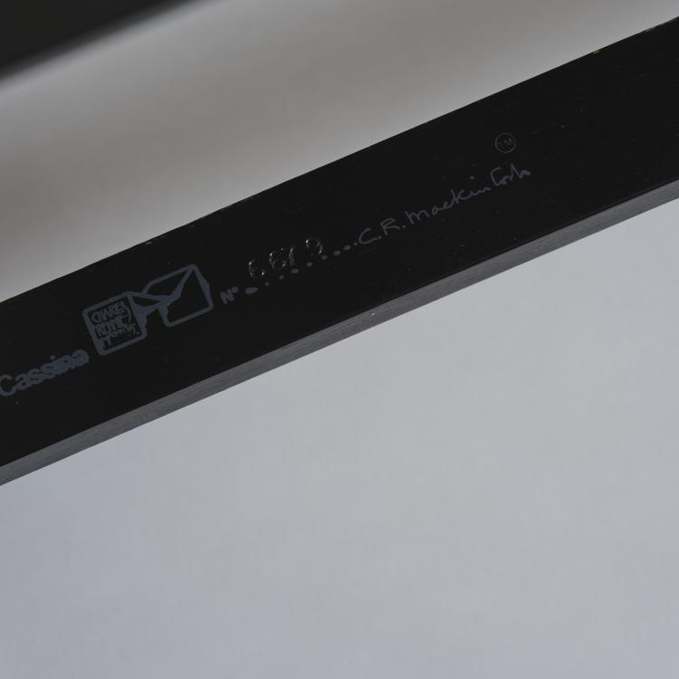 Bild 6 zu Objekt, Zwei St&uuml;hle 'Candida Cottage Chair - DS 3', 1918 (Entwurf), Charles Rennie Mackintosh, Cassina, Mailand / Milan, 177A 221