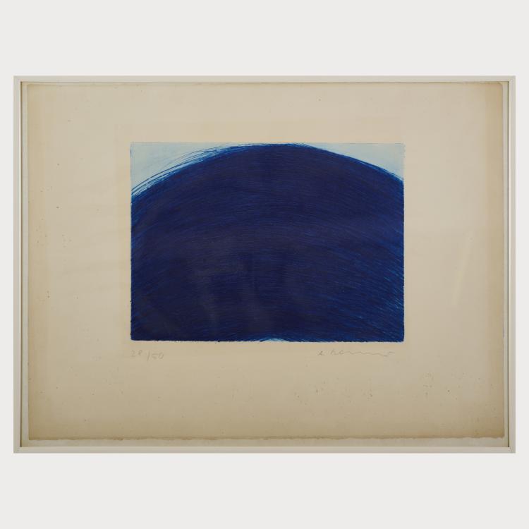 Bild 1 zu Objekt, 'Mar Azul', 2019, Arnulf Rainer, 177C 759