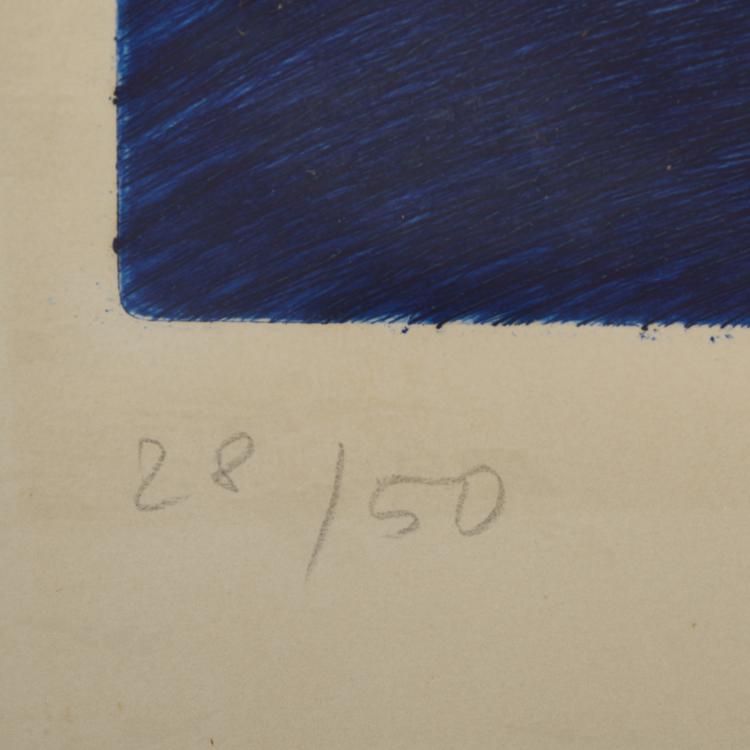 Bild 3 zu Objekt, 'Mar Azul', 2019, Arnulf Rainer, 177C 759