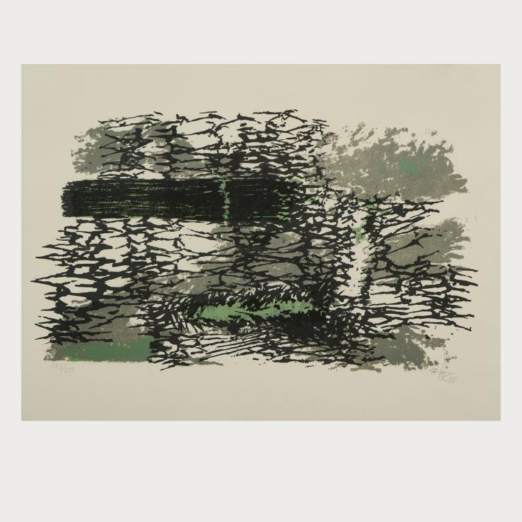 Hauptbild zu Objekt, 'Vibration', 1958, Hann Trier, 177C 771