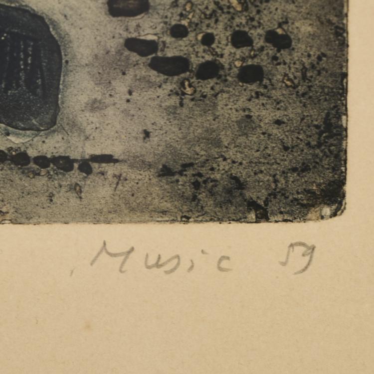 Bild 2 zu Objekt, 'Terre d'Istrie', 1959, Zoran Music, 177C 645