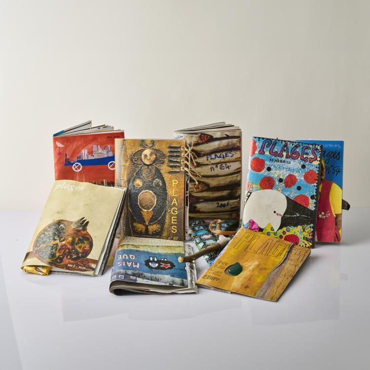 Hauptbild zu Objekt, 9 Ausgaben des PLAGES Magazins, 1991 - 2000, Roberto Gutierrez (ed.), 177C 680