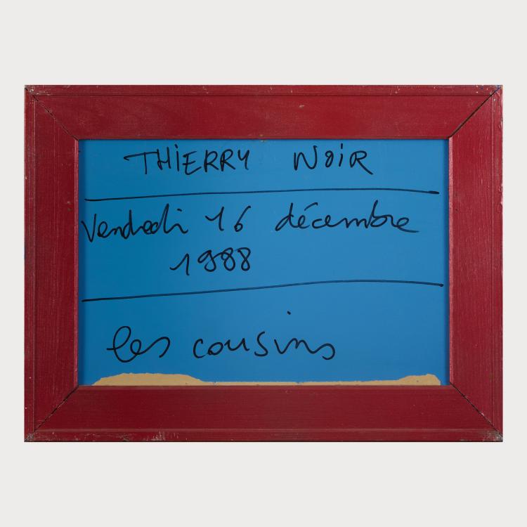 Bild 1 zu Objekt, 'les cousins', 1988, Thierry Noir, 177C 750