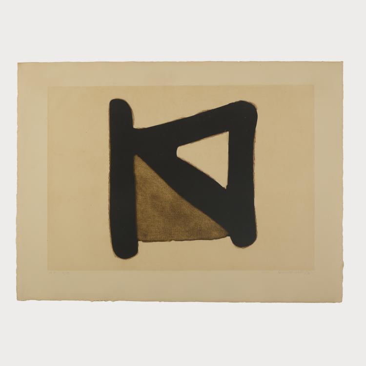 Hauptbild zu Objekt, Vier Radierungen: Composition III; V; VIII; X, 1976, Conrad Marca-Relli, 177C 746