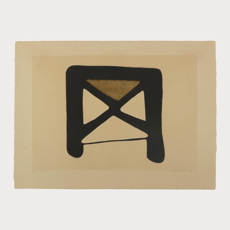 Bild 4 zu Objekt, Vier Radierungen: Composition III; V; VIII; X, 1976, Conrad Marca-Relli, 177C 746