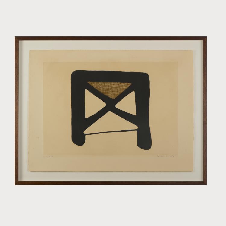 Bild 5 zu Objekt, Vier Radierungen: Composition III; V; VIII; X, 1976, Conrad Marca-Relli, 177C 746