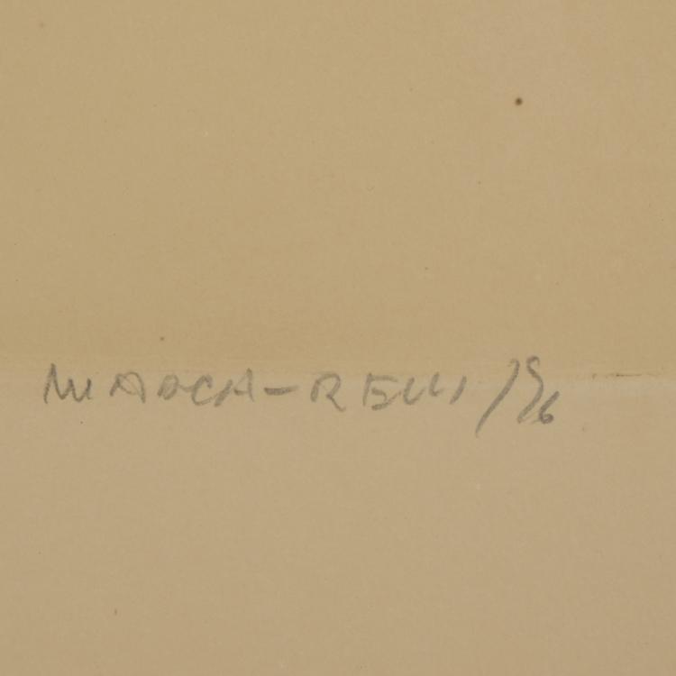 Bild 6 zu Objekt, Vier Radierungen: Composition III; V; VIII; X, 1976, Conrad Marca-Relli, 177C 746