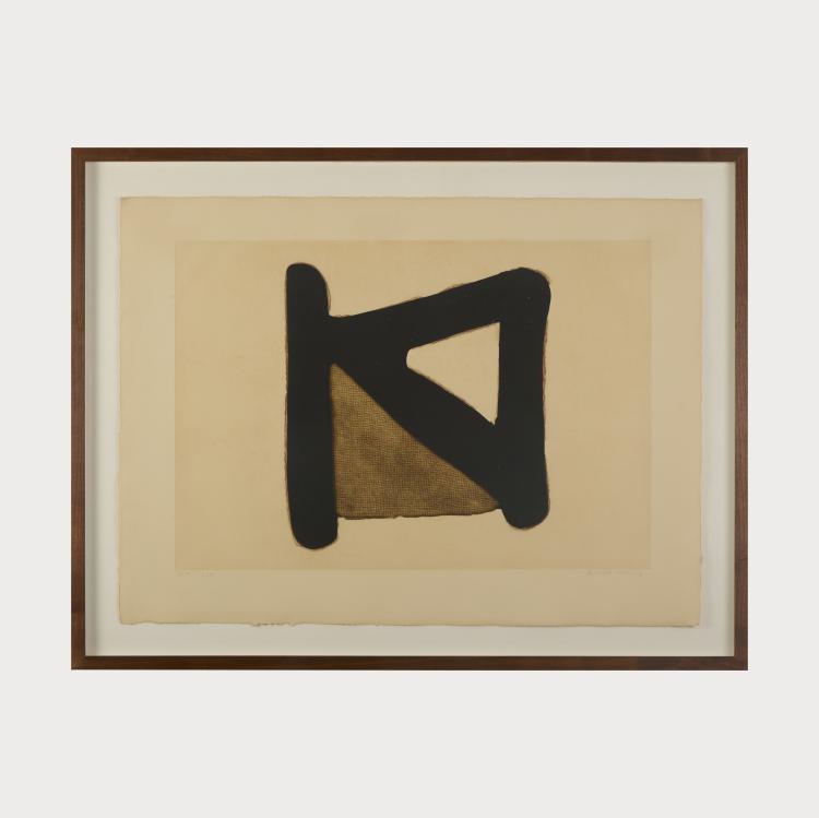 Bild 8 zu Objekt, Vier Radierungen: Composition III; V; VIII; X, 1976, Conrad Marca-Relli, 177C 746