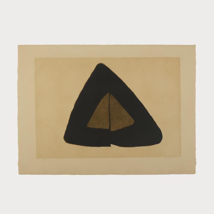 Bild 11 zu Objekt, Vier Radierungen: Composition III; V; VIII; X, 1976, Conrad Marca-Relli, 177C 746