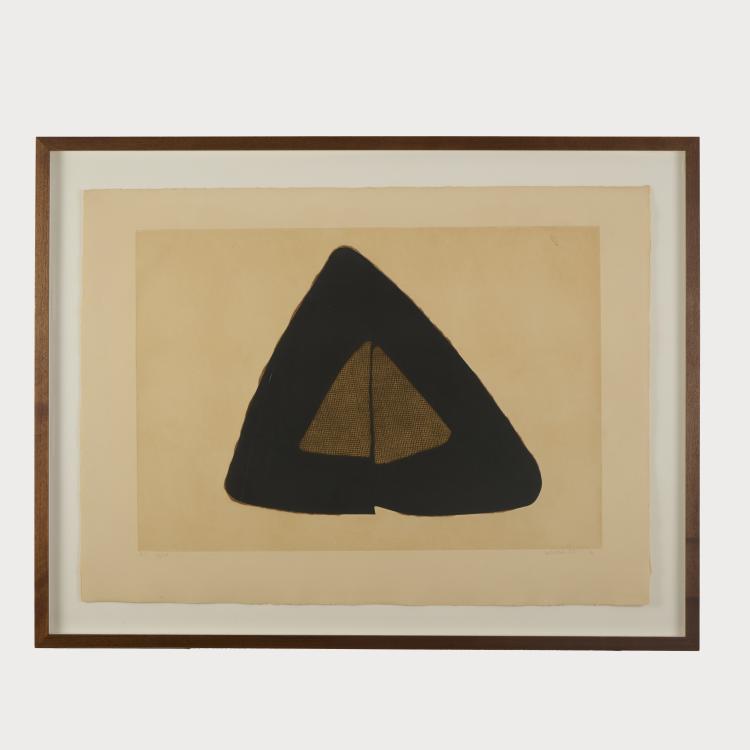 Bild 12 zu Objekt, Vier Radierungen: Composition III; V; VIII; X, 1976, Conrad Marca-Relli, 177C 746