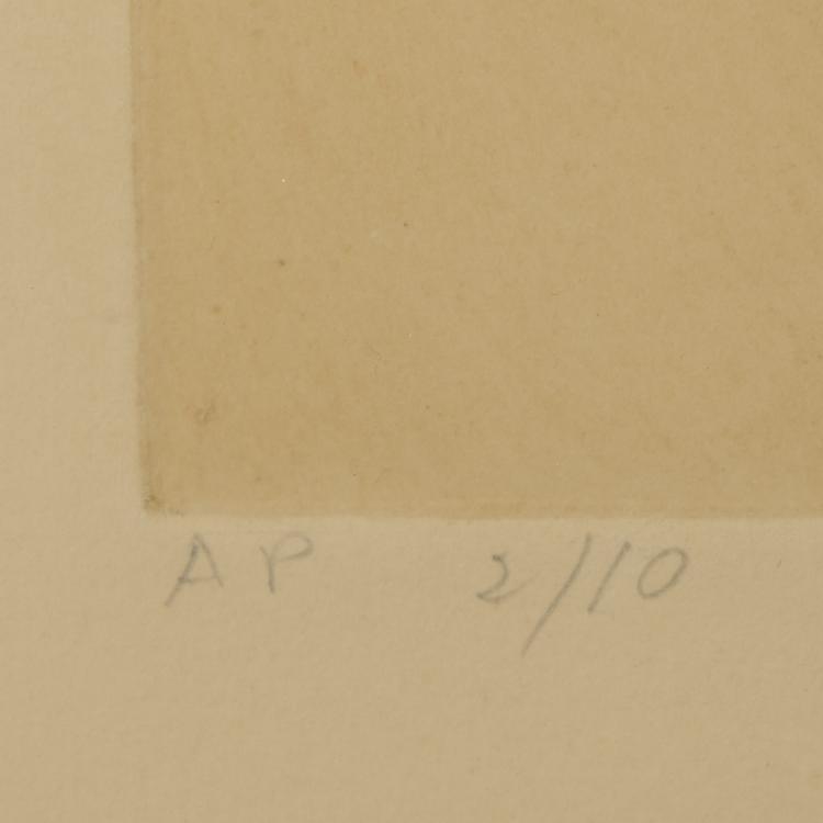 Bild 14 zu Objekt, Vier Radierungen: Composition III; V; VIII; X, 1976, Conrad Marca-Relli, 177C 746