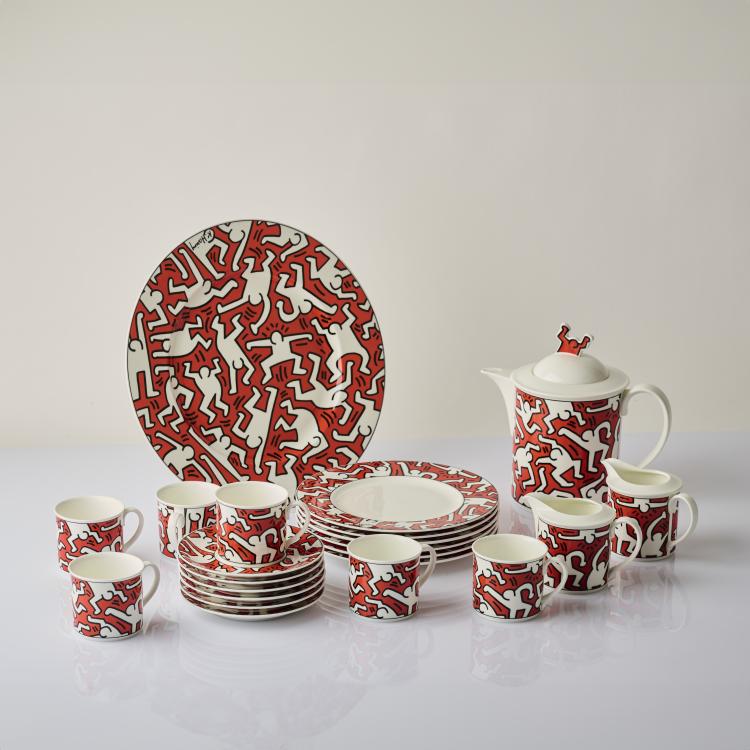 Bild 1 zu Objekt, Coffee service 'A Piece of Art', 1991, Keith Haring (after), Villeroy & Boch, Mettlach, 177C 686