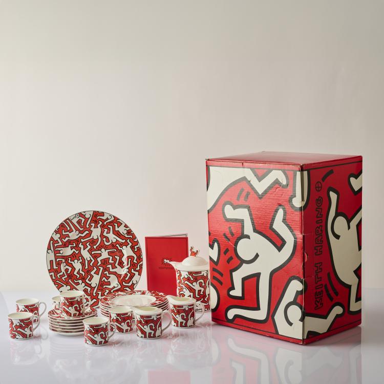 Bild 2 zu Objekt, Coffee service 'A Piece of Art', 1991, Keith Haring (after), Villeroy & Boch, Mettlach, 177C 686