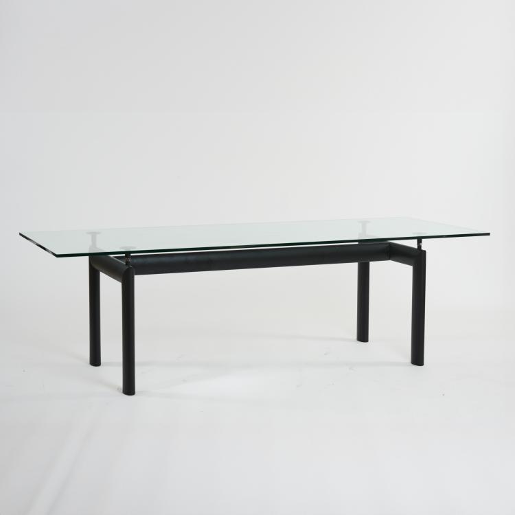 Hauptbild zu Objekt, 'LC 6' table, 1928 (design), Pierre Jeanneret,Charlotte Perriand,Le Corbusier Charles-&Eacute;douard Jeanneret-Gris, Cassina, Mailand / Milan, 177A 25