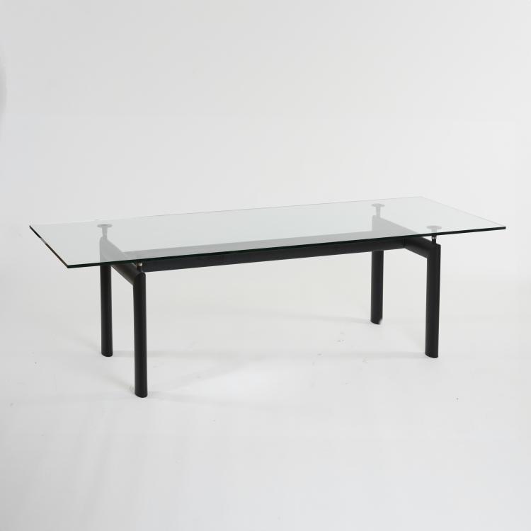 Bild 1 zu Objekt, 'LC 6' table, 1928 (design), Pierre Jeanneret,Charlotte Perriand,Le Corbusier Charles-&Eacute;douard Jeanneret-Gris, Cassina, Mailand / Milan, 177A 25