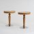 Two end tables, c. 1993