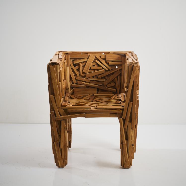 Bild 1 zu Objekt, Armlehnsessel 'Favela chair', 2003, Fernando Campana,Humberto Campana, Edra, Mailand, 177A 474
