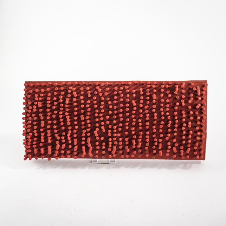 Hauptbild zu Objekt, 'Tableau clous', 1961, Bernard Aubertin, 177C 712