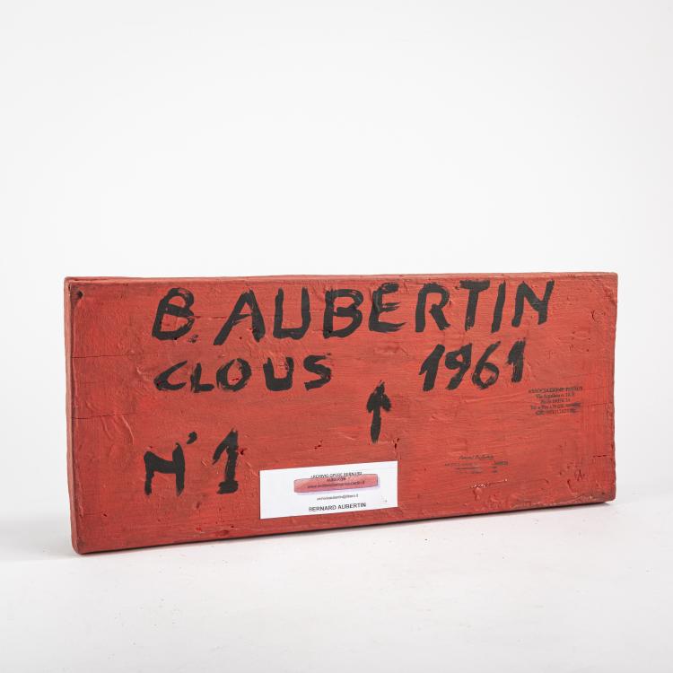 Bild 1 zu Objekt, 'Tableau clous', 1961, Bernard Aubertin, 177C 712