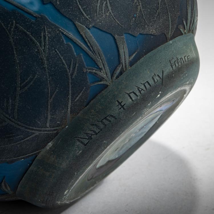 Bild 3 zu Objekt, Tall vase 'Primev&egrave;re', c. 1910, Daum Fr&egrave;res, Nancy, 178A 27