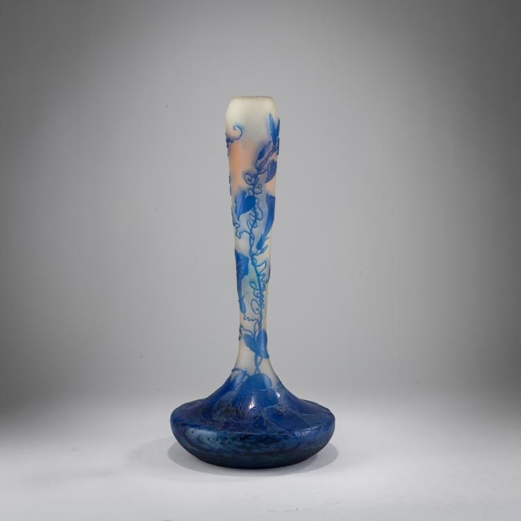 Hauptbild zu Objekt, Tall Vase 'Volubilis', 1920-24, Emile Gall&eacute;, Gall&eacute;, Nancy, 178A 98