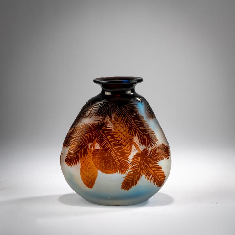 Hauptbild zu Objekt, Vase 'Pommes de pin', 1908-20, Emile Gall&eacute;, Gall&eacute;, Nancy, 178A 79