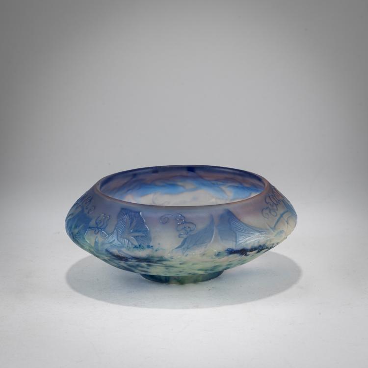 Hauptbild zu Objekt, Bowl 'Volubilis', 1908-20, Emile Gall&eacute;, Gall&eacute;, Nancy, 178A 80