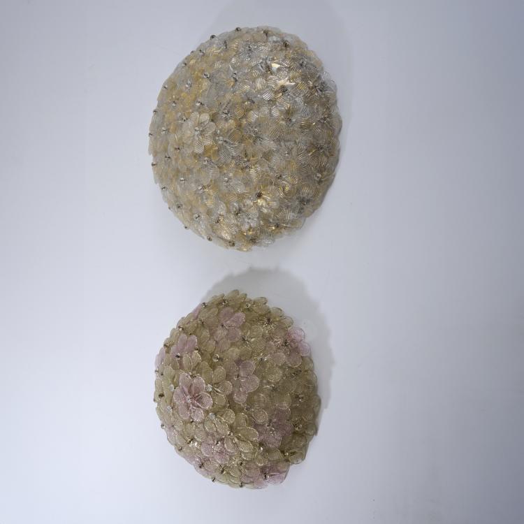 Bild 2 zu Objekt, Zwei Wandappliken, 1940er Jahre (Entwurf), Seguso Vetri d'Arte, Murano, 177A 37