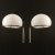Two wall lights '252', 1966 (design)