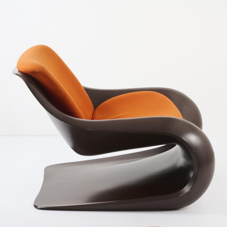 Bild 3 zu Objekt, Zwei Sessel 'Targa', 1970/71, Klaus Uredat, Horn GmbH & Co. KG, Rudersberg, 177A 356