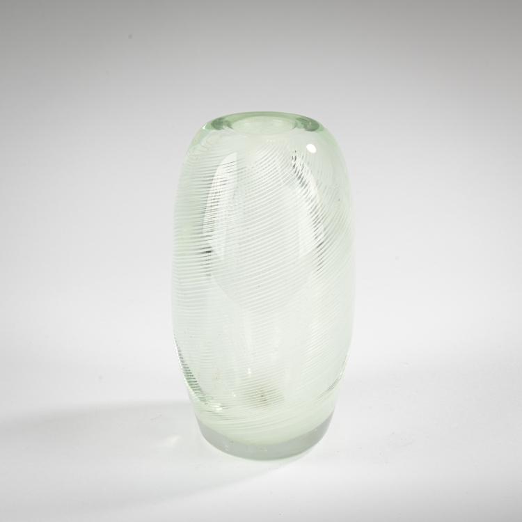 Bild 1 zu Objekt, Vase 'Mezza filigrana', um 1934-36, Carlo Scarpa, Venini & C, Murano, 177B 505