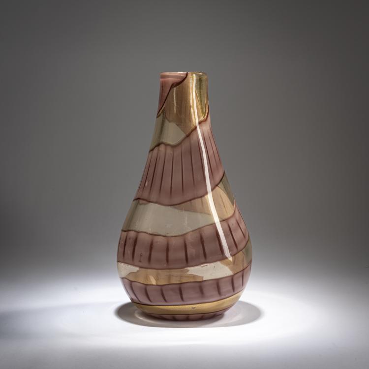 Hauptbild zu Objekt, 'Pezzo unico di prova' vase, 1955-60, Ercole Barovier, Barovier & Toso, Murano, 177B 530