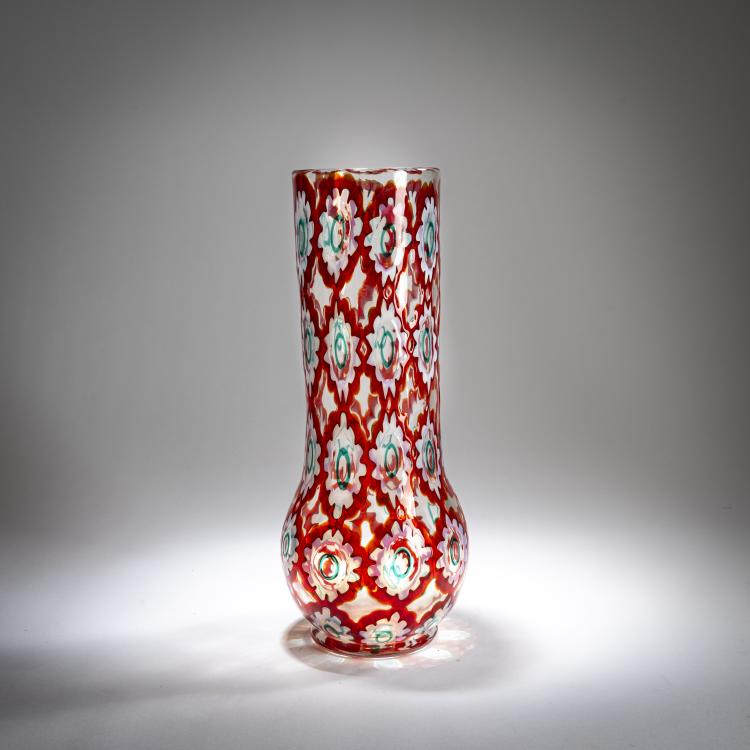 Bild 1 zu Objekt, 'Rotellato' vase, 1970, Ercole Barovier, Barovier & Toso, Murano, 177B 542