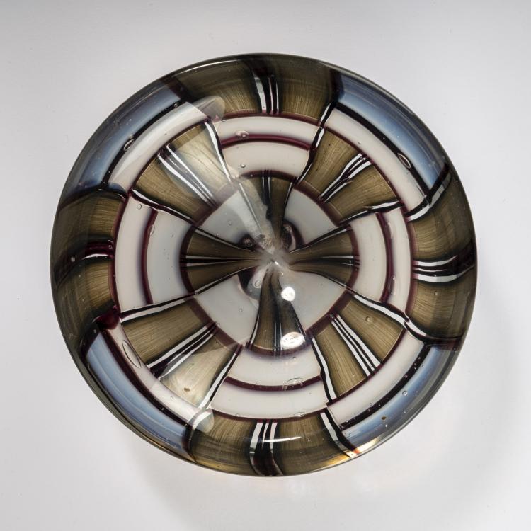 Bild 1 zu Objekt, Kleine Schale 'Parabolici', 1957, Ercole Barovier, Barovier & Toso, Murano, 177B 533