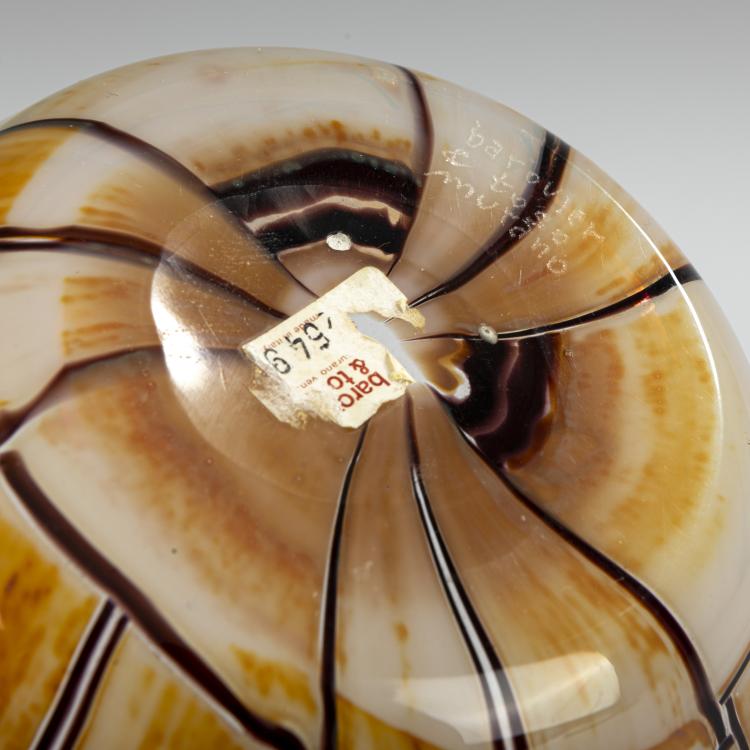 Bild 2 zu Objekt, Schale 'Tessere ambra', 1956, Ercole Barovier, Barovier & Toso, Murano, 177B 534
