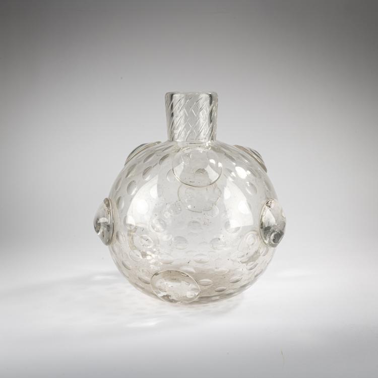 Bild 1 zu Objekt, Vase mit Applikationen, um 1940, Ercole Barovier, Barovier & Toso, Murano, 177B 523