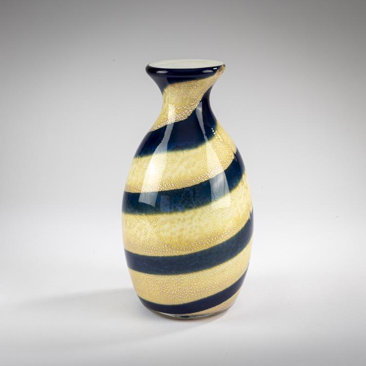 Bild 1 zu Objekt, Vase 'A reazione policrome', um 1950, Giulio Radi, A.Ve.M., Murano, 177B 585
